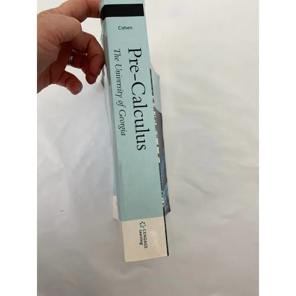 Pre-Calculus University of Georgia Soft Cover Textbook 2006 -- David Cohen